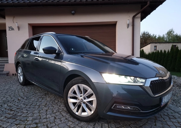 Skoda Octavia cena 88000 przebieg: 100469, rok produkcji 2021 z Lipno małe 436